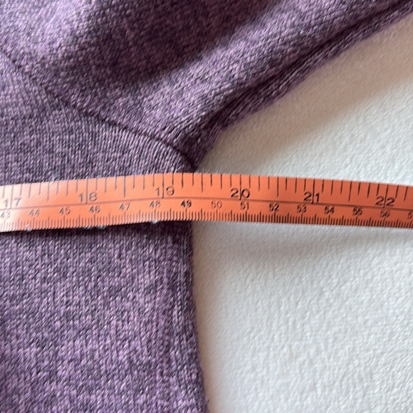 SUNICE Purple Quarter Zip Up Sweater - Picture 6 of 7